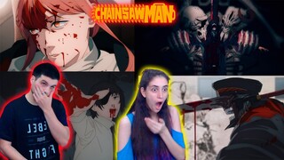 REACCION A CHAINSAW MAN CAPITULO 8 / SE DESCONTROLO TODO 🤯 /  Chainsaw Man 1x8 Reaction "Gunfire"