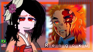 • Past Family Regonku react to Kyojuro Rengoku// KNY/ Gacha Club