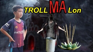 Troll Dọa Ma Trẻ Trâu Đừng Chơi MA Lon Vào Lúc Nửa Đêm | TQ97