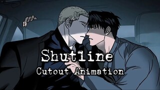 Shutline Cutout Animation. ep1 #Shutline #omg #bl #anime