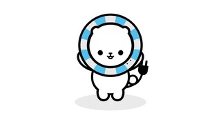 微笑迪拉熊旋转一分钟