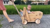 [Đồ gỗ]Làm một con xe châu chấu, làm người "oai" nhất làng