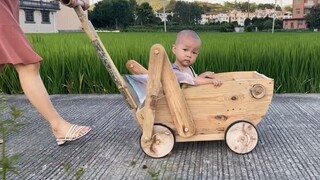 [Đồ gỗ]Làm một con xe châu chấu, làm người "oai" nhất làng