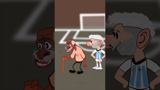 Football players in 2050 ! #messi #ronaldo #vinijr #haaland #harrykane