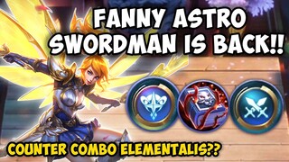 FANNY ASTRO SWORDMAN IS BACK!! COUNTER COMBO ELEMENTALIST? MAGIC CHESS COMBO TERBARU 2022