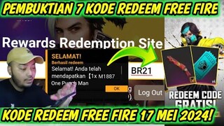 KODE REDEEM FREE FIRE TERBARU 17 MEI 2024 HARI INI | KODE REDEEM FF TERBARU 17 MEI 2024
