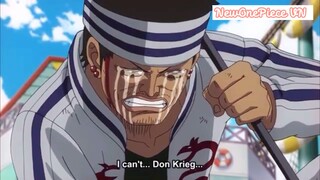He sacrifices his life to save Sanji