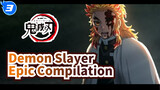 The Battle Of Mugen Train, The Never-Ending Dream - Flame Hashira VS Akaza Demon Slayer_3