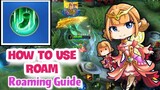 HOW TO USE ROAM ITEM WITH SUPPORTS | ANGELA FLORAL ELF GAMEPLAY | OP heal favor roam