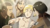 Attack on Titan Season 3 18: Conflict! Choice! Commander to save the regiment commander or Armin? Finally ate the giant
