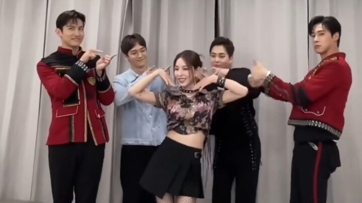 EXO & BOA & TVXQ "Forgive Me" Dance Challenge