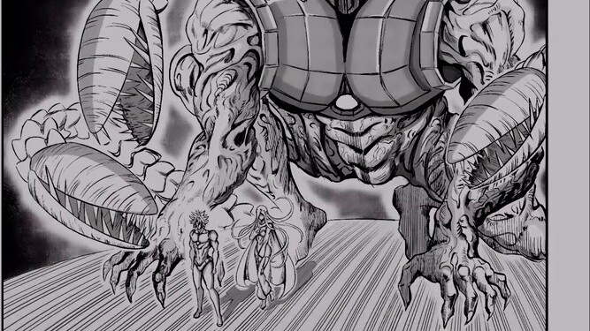 One Punch "Sun Man phiên bản Boros" sẽ chiến thắng