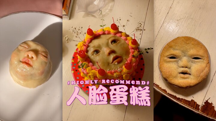 [You Might Like] Human-Face Cake