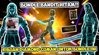 DIAMOND GUA SAMPE ABIS!! REVIEW BUNDLE TOP CRIMINAL GHOST - FREE FIRE INDONESIA