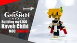 LEGO Genshin Impact Kaveh Chibi MOC Tutorial | Somchai Ud