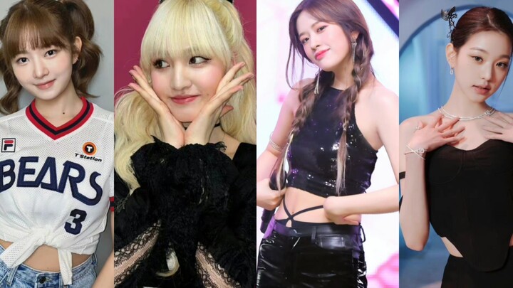 Since their debut, who has sung the very first line on stage for each of the six members?