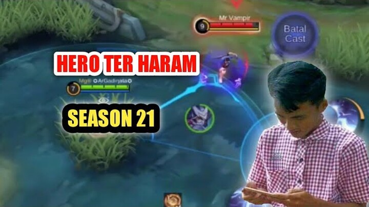 EUDORA HERO TER HARAM TER SAKIT TER BANNED SEASON 21 - ArGadinata GaminG