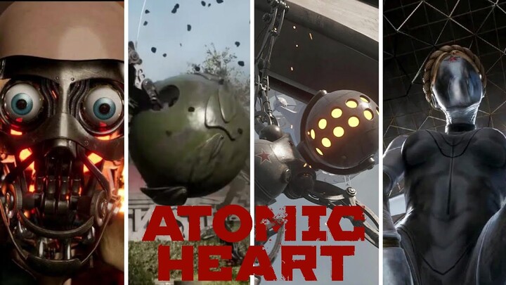 All bosses in Atomic Heart (DEV Build)