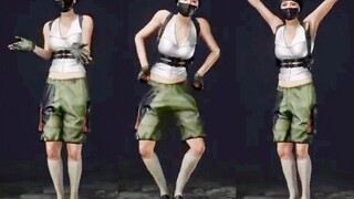 PlayerUnknown's Battlegrounds PUBG official modeling jump to NewJeans' "How Sweet!"