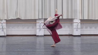 Classical dance repertoire "The Tide of Dawn" practice studio version