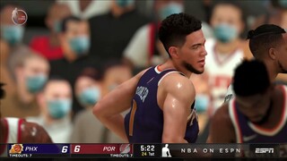 NBA HIGHLIGHTS: SUNS VS BLAZERS Full Game Highlights I October 13, 2021 I NBA2k 2021