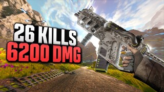 INSANE 26 KILLS and 6,200 Damage Apex Legends Gameplay