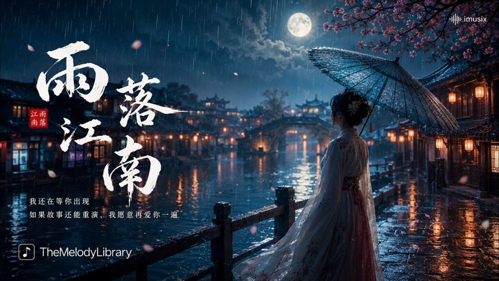 พลงจีนฟังสบายวันฝนตก 🌧️ 《雨落江南》 ฝนโปรยปรายที่เจียงหนาน Rain Over Jiangnan | Chill Indie Pop