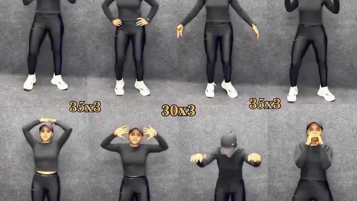 workout daily routine exercise
