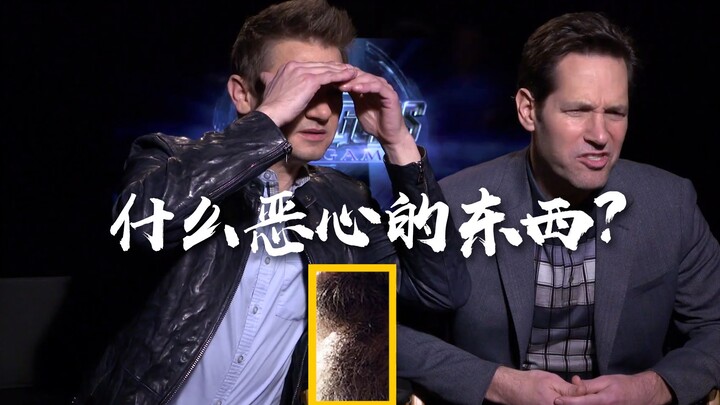复联成员“看图猜人”好恶心的图片！爆笑回答合集！双语字幕！《复仇者联盟4：终局之战》