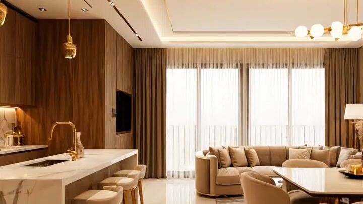 ❤️luxury apartment interior design
