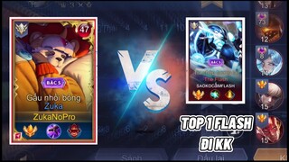 ZukaNoPro Đối Đầu Với TOP 1 THEFLASH VN & TEAM TOP BXH Tướng Trên Rank Cao Thủ 224 Sao Cực Căng