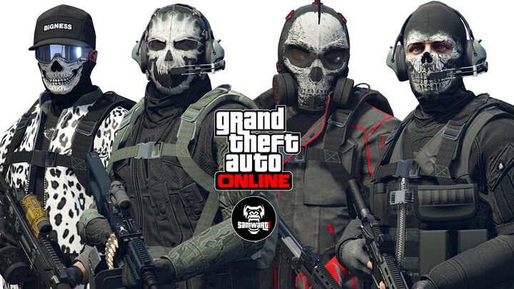 [Rockstar Games Apparel] Ghost Combat Suit