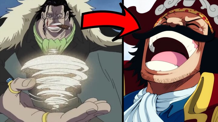 [One Piece] Several pieces of evidence that Crocodile is part of Roger's pirate group. Oda has given