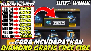 TERBARU❗CARA MENDAPATKAN DIAMOND FREE FIRE SECARA GRATIS - 100% WORK