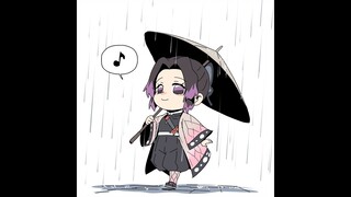 Ảnh chế anime #10 | 9 Trụ cột và 1 ngày mưa |