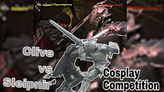 Clive vs Sleipnir versi Cosplay ?😨 keren banget🔥 ~FinalFantasy