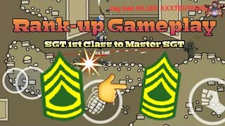 Rank-up Gameplay 2 | 1st Class SGT👉🏻Master SGT