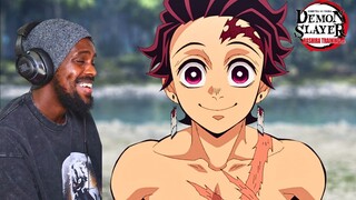 TANJIRO'S TRAINING BEGINS Demon Slayer Season 4 Episode 3 REACTION VIDEO!!!