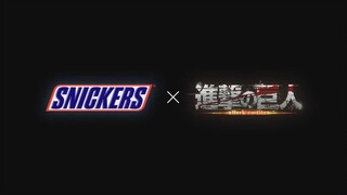 Animasi|Iklan Bersama "Attack on Titan" X Snicker