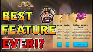 Artifacts are AMAZING! | Rise of Kingdoms
