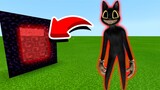 How To Make A Portal To The Cartoon cat Dimension in Minecraft!