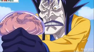 Cảm xúc của tên người ga khi nhận lại trái tim ❤️ #Onepiece