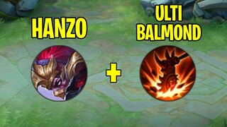 Hanzo Dikasih Ulti Balmond Jadinya Begini! - Mobile Legends