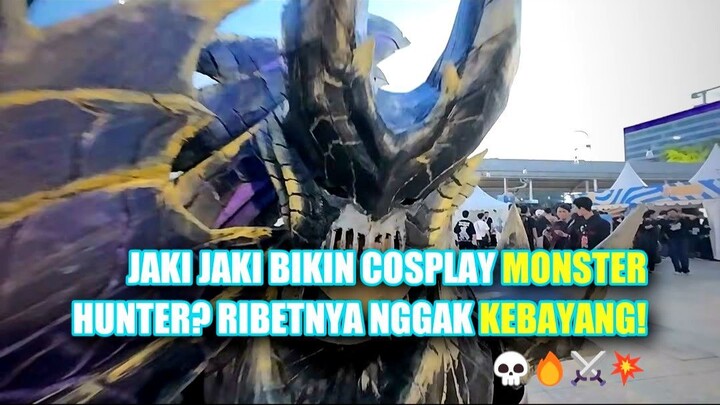 Impresif Cosplay Armor Monster Hunter Pedang Giant