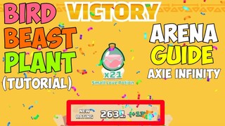 BBP ON 2,6K+ MMR (BIRD,BEAST,PLANT) ARENA GAMEPLAY AXIE INFINITY
