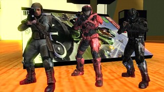 Halo 1 Marines VS. Halo Reach Spartans VS. Halo 3: ODST ODSTs