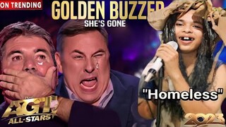 American Got Talent | A Very Extraordinary Singer She's Gone the World's Best Cover Homeless