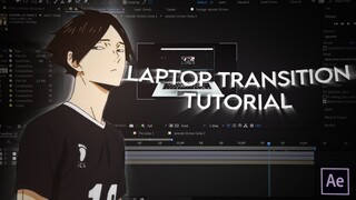 Laptop transition | After effects tutorial