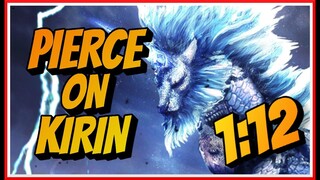 PIERCE ASMR ON A TINY HORSE | MHW: ICEBORNE - KIRIN 1:12