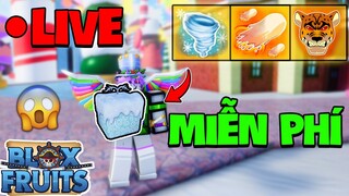 🔴 [ LIVE ] Tặng MOCHI, LEOPARD, BLIZZARD Vĩnh Viễn Trong Blox Fruits
